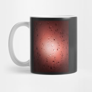 Light Through Shower Door – Red Mug